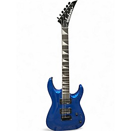 Used Jackson JS22 Dinky Metallic Blue Solid Body Electric Guitar