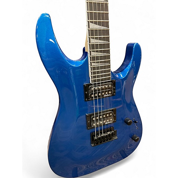 Used Jackson JS22 Dinky Metallic Blue Solid Body Electric Guitar