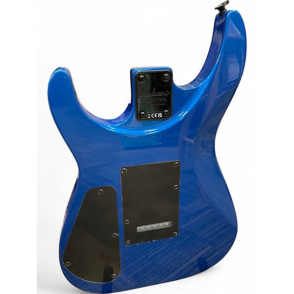 Used Jackson JS22 Dinky Metallic Blue Solid Body Electric Guitar