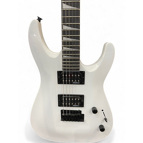 Used Jackson JS22 Dinky Snow White Solid Body Electric Guitar