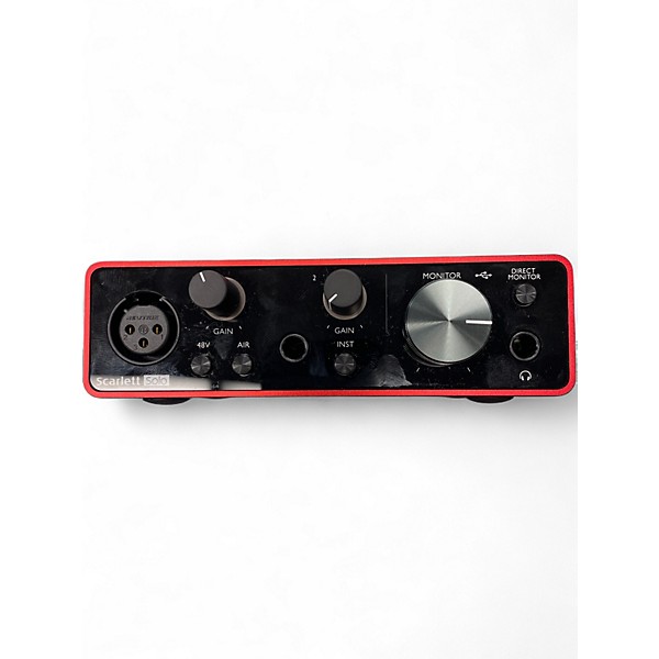 Used Focusrite Scarlett Solo Audio Interface