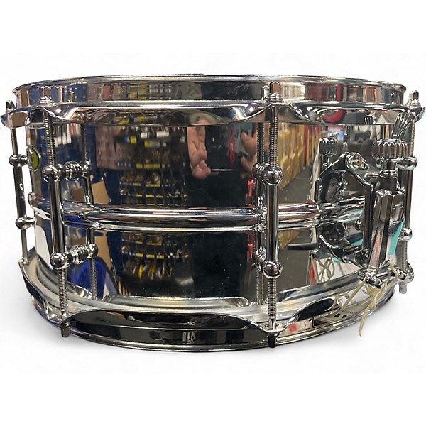 Used Ludwig 13X6.5 Supralite Snare Chrome Drum