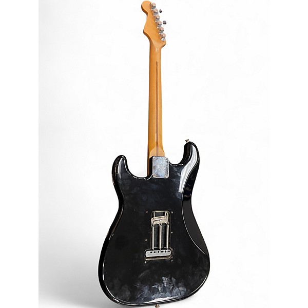 Used Fender Standard Stratocaster Black Solid Body Electric Guitar