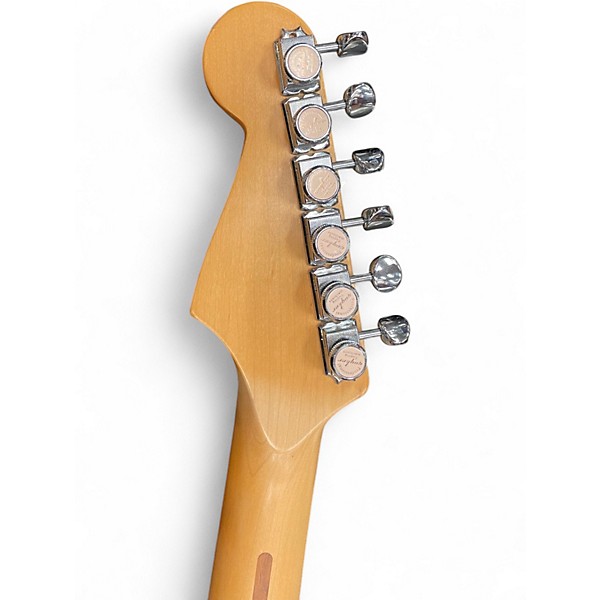 Used Fender Standard Stratocaster Black Solid Body Electric Guitar