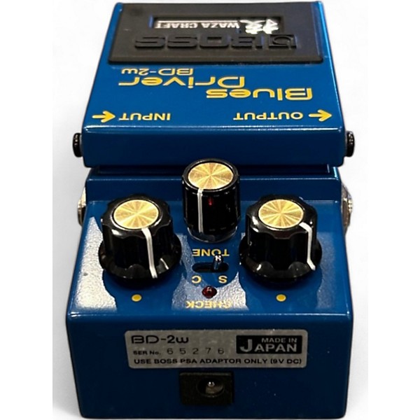 Used BOSS BD2W Blues Driver Waza Craft Effect Pedal