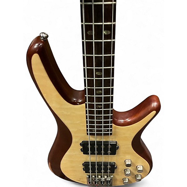 Used Mitchell FB700 Natural Electric Bass Guitar