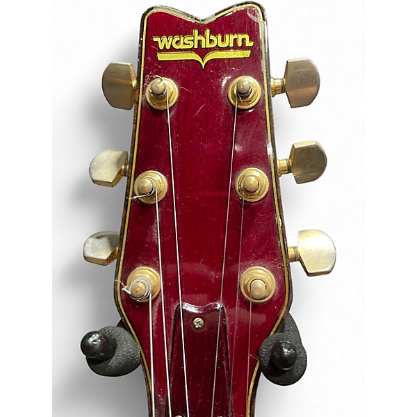 Vintage 1980s Washburn FALCON Cherry Sunburst Solid Body Electric Guitar
