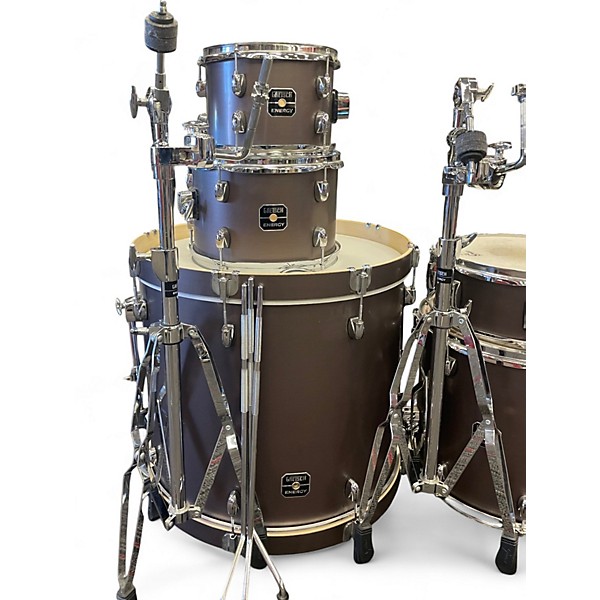 Used Gretsch Drums 5 Piece Energy Gray Drum Kit