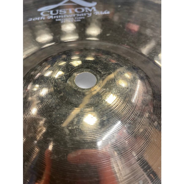 Used Zildjian 21in A Custom 20th Anniversary Ride Cymbal