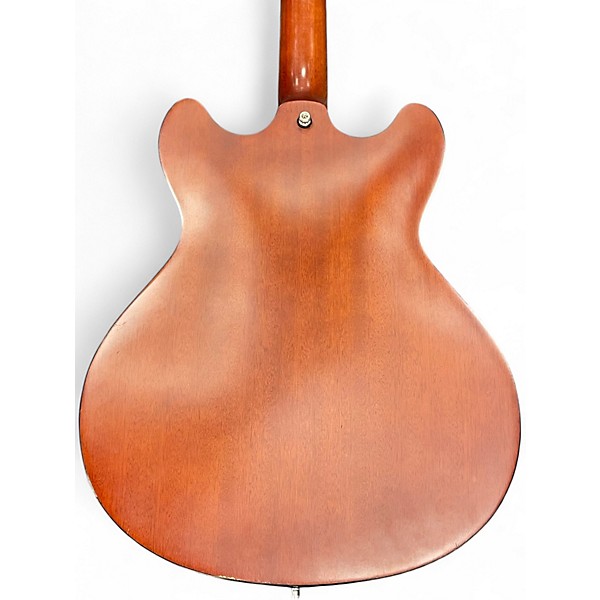 Used Washburn HB32DM Natural Hollow Body Electric Guitar