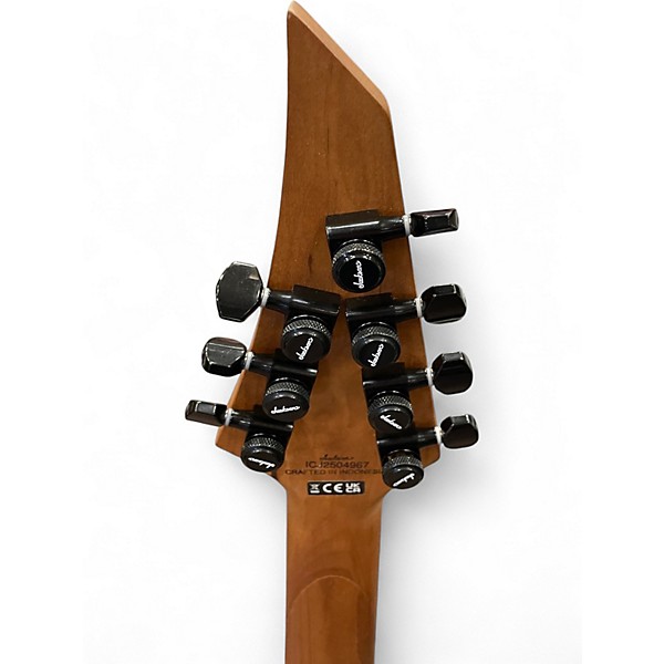 Used Jackson Pro Series Misha Mansoor Signature Juggernaut HT7FM SILVER BURST Solid Body Electric Guitar