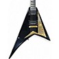 Used Jackson RRT-5 RHOADS PRO GLOSS BLACK EBONY Solid Body Electric Guitar