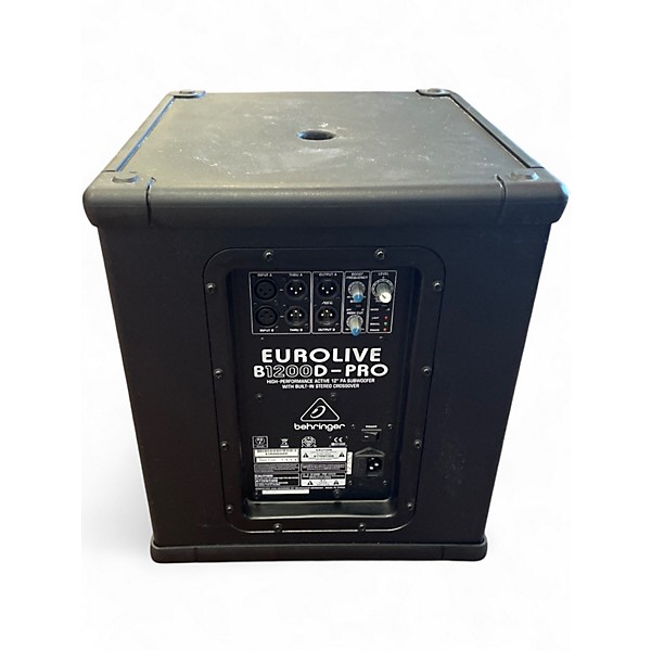 Used Behringer Eurolive B1200D Pro Powered Subwoofer