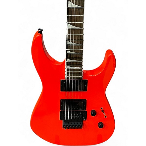 Used Jackson SLXDX Orange Solid Body Electric Guitar