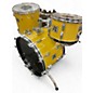 Vintage 1976 Rogers 3 Piece CITADEL Yellow Drum Kit