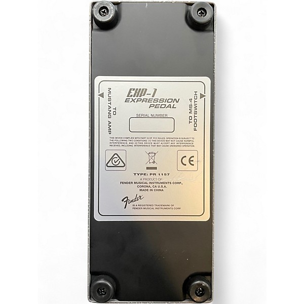 Used Fender EXP-1 Expression Pedal
