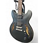 Used Ibanez AS73B Artcore Black Hollow Body Electric Guitar