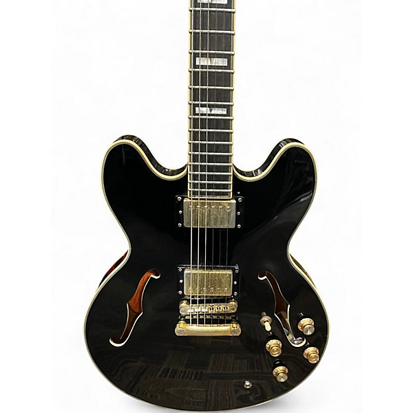 Used Epiphone Sheraton II PRO EB Ebony Hollow Body Electric Guitar