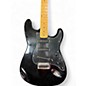 Used Squier Standard Stratocaster Black Solid Body Electric Guitar