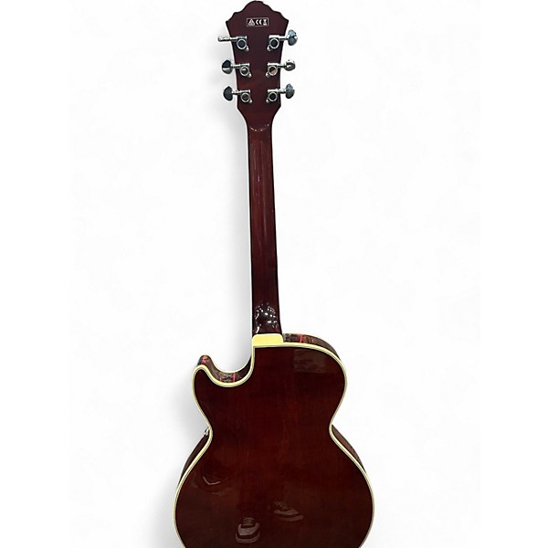 Used Ibanez GB 10EM Butterscotch Hollow Body Electric Guitar