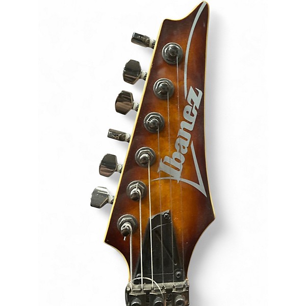 Used Ibanez S670QM DRAGON EYE BURST Solid Body Electric Guitar