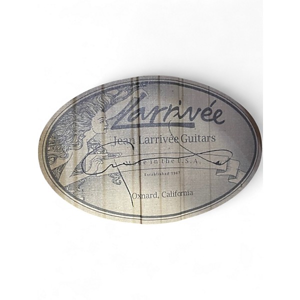 Used Larrivee lv10 50th anniversary Natural Acoustic Guitar