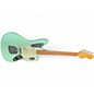 Used Fender Vintera 60s Jaguar Modified Surf Green Solid Body Electric Guitar