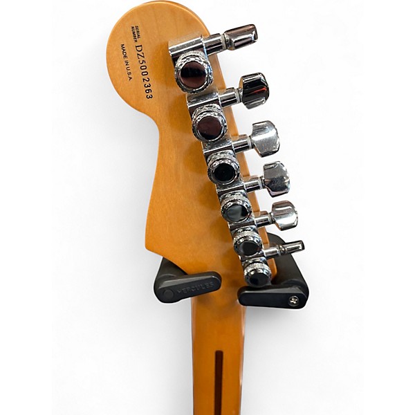 Used Fender American Deluxe Stratocaster V Neck 2 Tone Sunburst Solid Body Electric Guitar