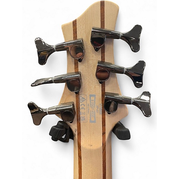 Used Ibanez BTB606 Trans Gray Electric Bass Guitar