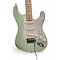 Used Squier Standard Stratocaster Surf Green Solid Body Electric Guitar