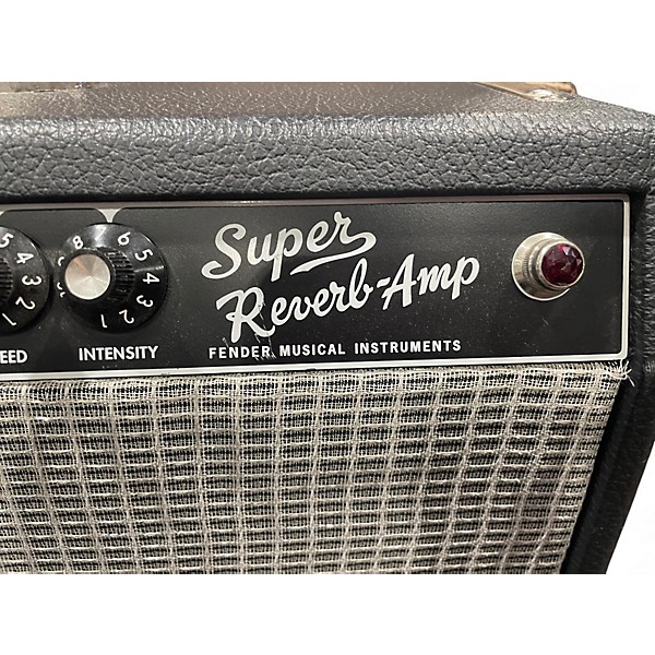 Used 2002 Fender 1965 Reissue Super Reverb 45W 4x10 Tube Guitar Combo Amp