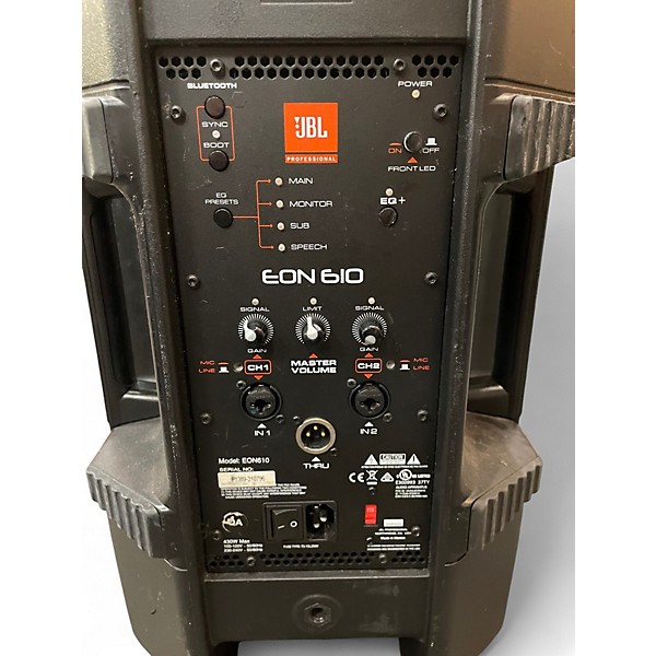 Used JBL EON610 Powered Speaker