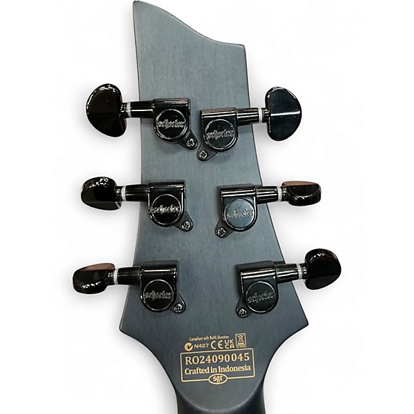 Used Schecter Guitar Research OMEN ELITE Spalted Maple Solid Body Electric Guitar