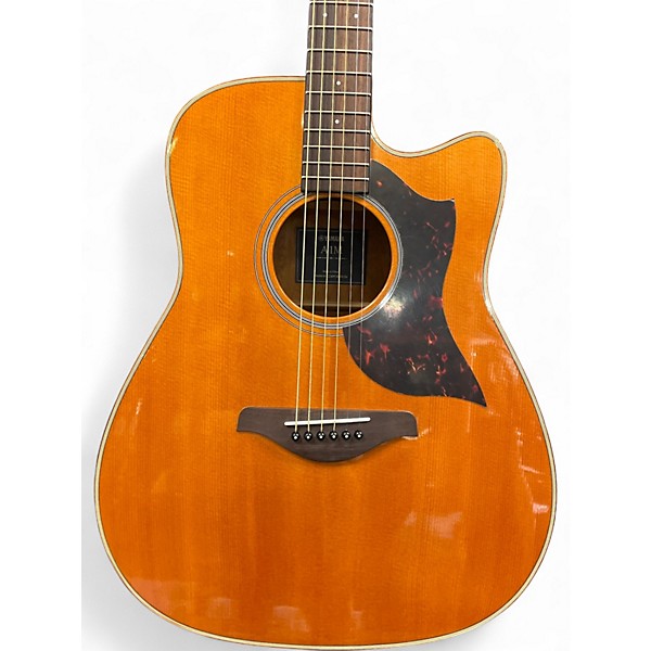 Used Yamaha A1M Natural Acoustic Electric Guitar