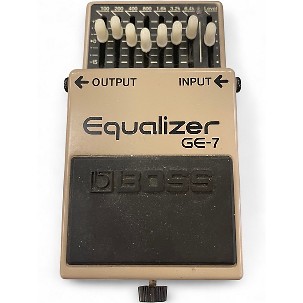 Used BOSS GE7 Equalizer Pedal