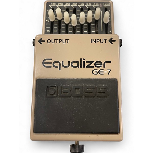 Used BOSS GE7 Equalizer Pedal