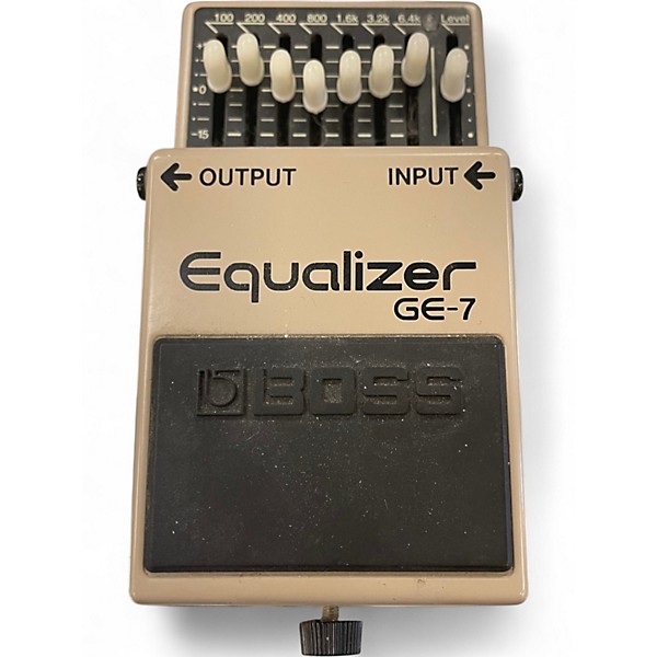 Used BOSS GE7 Equalizer Pedal