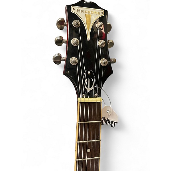 Used Epiphone Wildkat with Bigsby Cherry Hollow Body Electric Guitar