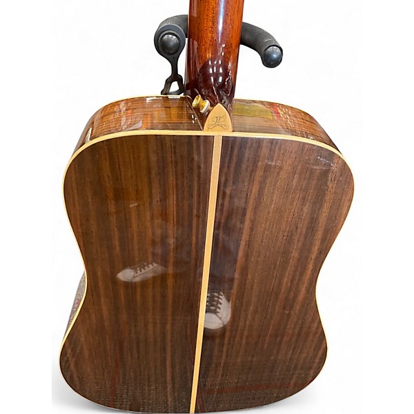 Used Washburn D10SDLK Natural Acoustic Guitar