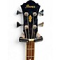 Used Ibanez AEB5E Black Acoustic Bass Guitar