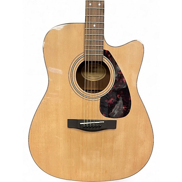 Used Yamaha FX335C Natural Acoustic Electric Guitar