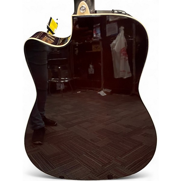 Used Yamaha FX335C Natural Acoustic Electric Guitar