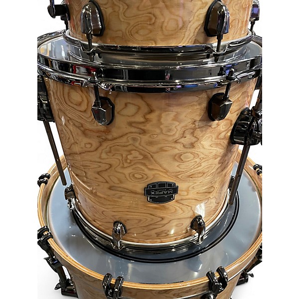Used Mapex 4 Piece Saturn V Natural Drum Kit