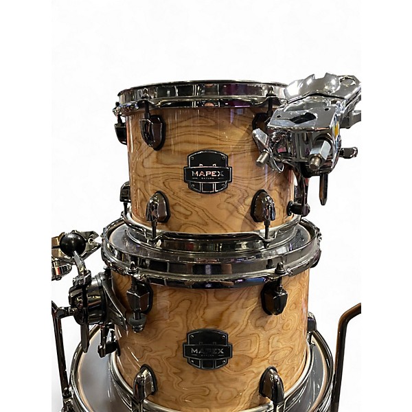 Used Mapex 4 Piece Saturn V Natural Drum Kit