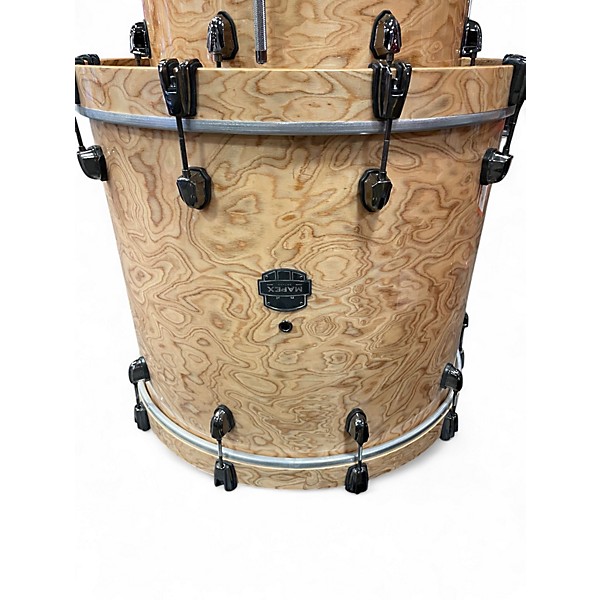 Used Mapex 4 Piece Saturn V Natural Drum Kit