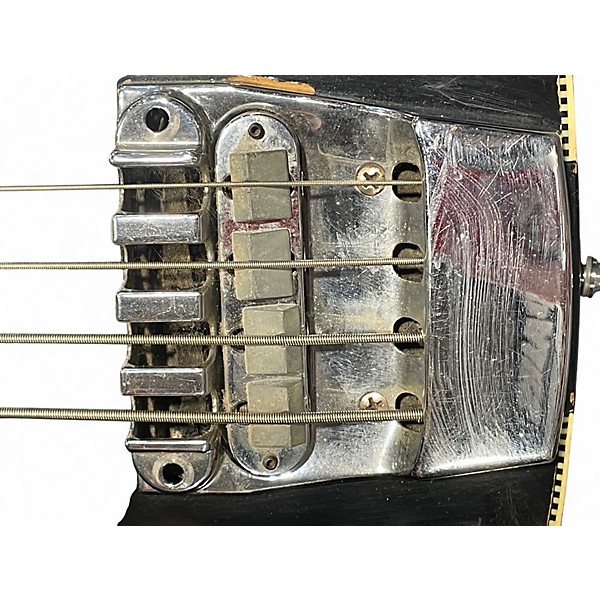 Vintage 1973 Rickenbacker 4001 Black Electric Bass Guitar