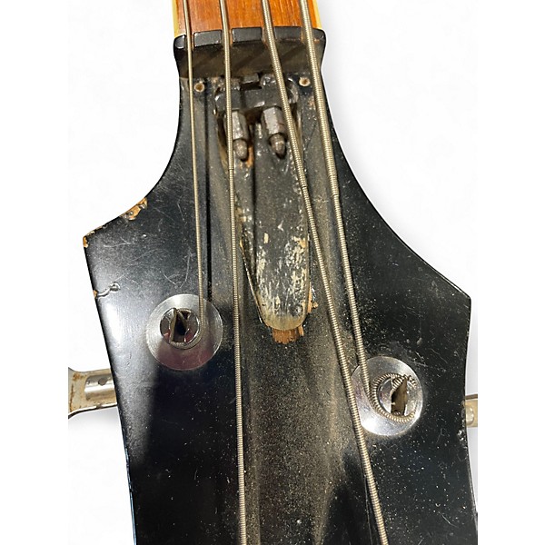 Vintage 1973 Rickenbacker 4001 Black Electric Bass Guitar