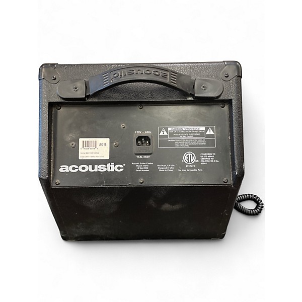 Used Acoustic AG15 15W 1X8 Acoustic Guitar Combo Amp