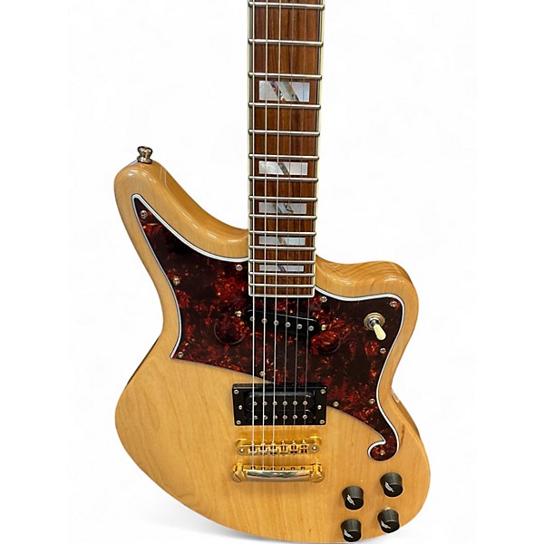 Used D'Angelico Deluxe Series Bedford Natural Solid Body Electric Guitar