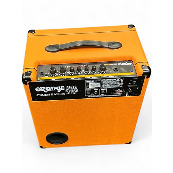 Used Orange Amplifiers CRUSH BASS 50 Bass Combo Amp